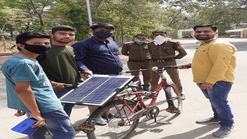 PALANPUR : પોલિટેકનીકના વિદ્યાર્થીઓએ તૈયાર કરી સોલાર સાયકલ, જુઓ આ સાયકલની ખાસિયતો