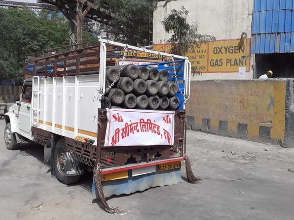 Shree Cement continues to supply Medical Oxygen for Covid Care