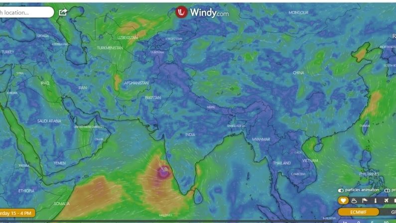 Cyclone Tauktae: TV9gujarati.com પર જાતે ચેક કરો Cyclone નું લાઇવ વિન્ડ ડિરેક્શન