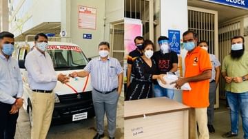 Ahmedabadની સેવાભાવી સંસ્થાઓ દ્વારા સિવિલ હોસ્પિટલમાં દાનની સરવાણી, 1000 સેવાકર્મીઓ માટે રાશનકીટ અને 1 એમ્બ્યુલન્સનું દાન