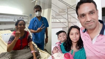 Ahmedabad: કાળમુખા કોરોનાએ નવજાત પુત્રી અને માતાને અલગ કર્યા! તબીબોએ જંગ ખેલી માતા-પુત્રીનો કરાવ્યો મિલાપ