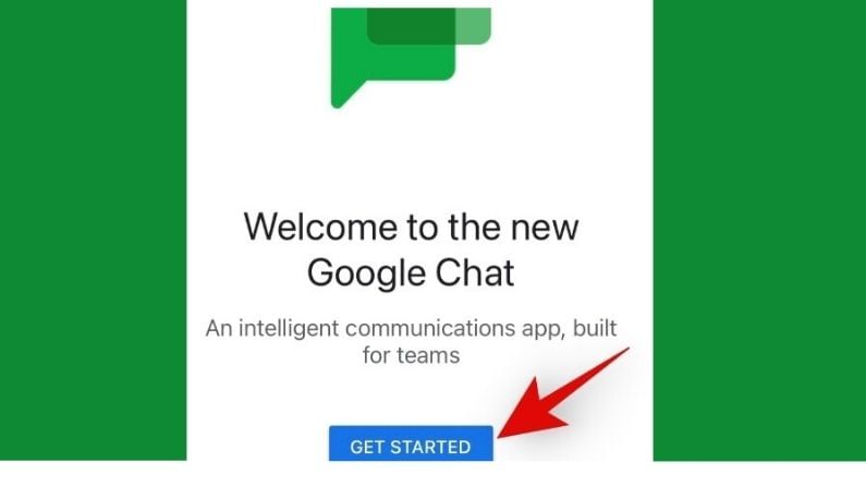 google chat welcome