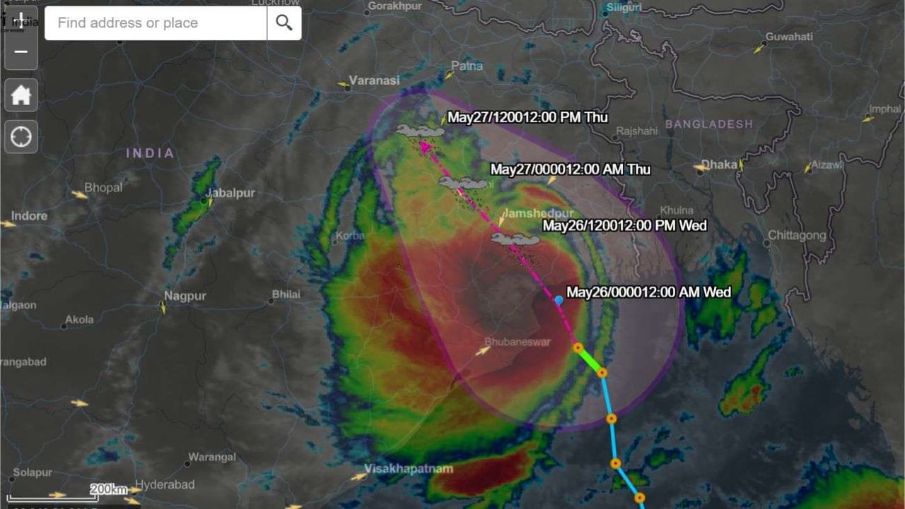 Cyclone Yass Live Tracker: યાસ વાવાઝોડુ ક્યાં પહોચ્યું અને કઈ જગ્યા પર ત્રાટકશે મેળવો માહિતિ એક ક્લિક પર