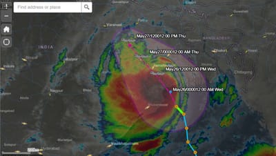Cyclone Yass Live Tracker: યાસ વાવાઝોડુ ક્યાં પહોચ્યું અને કઈ જગ્યા પર ત્રાટકશે મેળવો માહિતિ એક ક્લિક પર