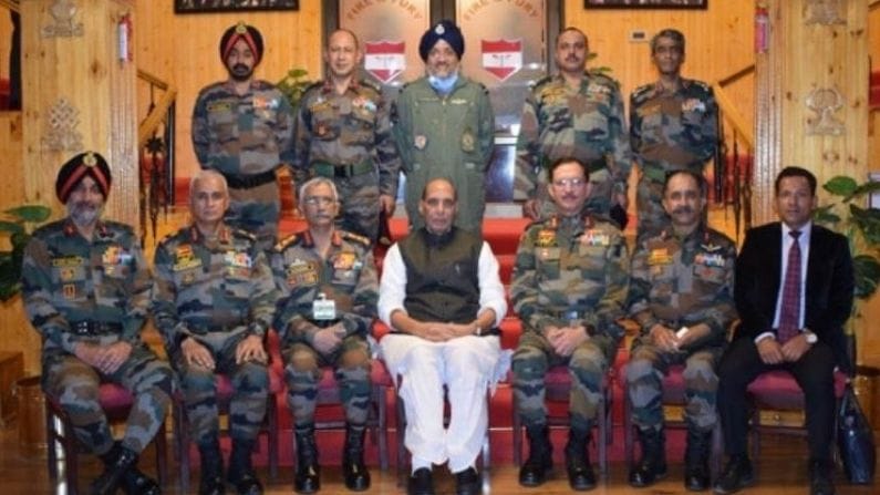 ચીન સાથે તણાવ વચ્ચે સંરક્ષણ પ્રધાન Rajnath Singh ત્રણ દિવસ Ladakh ના પ્રવાસે