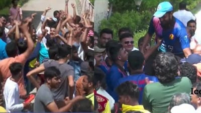 Surat: કોરોનાની તમામ ગાઇડલાઇનનો સરેઆમ ભંગ, કોરોના સામે ફરીવાર ક્રિકેટની જીત