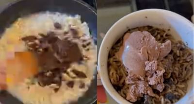 VIRAL VIDEO : મેગી અને ઓરિયો બિસ્કિટ મિશ્રિત રેસીપી વાયરલ, રેસીપી જોઇને લોકોને ચડી સૂગ !