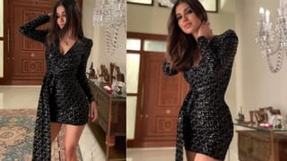 Mouni Roy એ બ્લેક કલરની શોર્ટ ડ્રેસમાં મચાવ્યો કેર, ફોટોઝ જોઈને નજર હટાવવી મુશ્કેલ