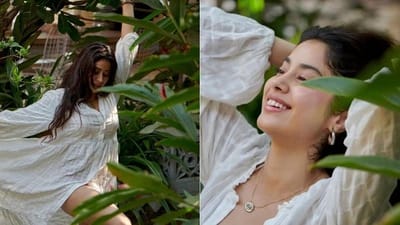 મુંબઈનાં વરસાદની મજા માણતી Janhvi Kapoor એ શેર કરી બોલ્ડ તસ્વીરો, કહ્યું ડાન્સ કરવા વાળાને લોકો સમજે છે