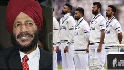 WTC Final: ફ્લાઇંગ શિખ મિલ્ખા સિંહને શ્રદ્ધાંજલી અર્પવા ટીમ ઇન્ડિયા કાળી પટ્ટી બાંધી મેદાને ઉતરી