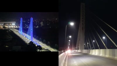 Surat: 144 કરોડના ખર્ચે બનેલા સુરતના કેબલબ્રિજની રોનક ફિક્કી, મનપા તંત્રએ હાલ લાઈટ મુકવાની વાતને નકારી