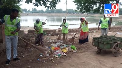 AHMEDABAD : સ્વચ્છ ભારત મિશન 2.0 અંતર્ગત શહેરમાં અનેક સ્થળે AMC દ્વારા સફાઈ અભિયાન હાથ ધરાયું