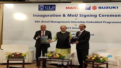 Gujarat : ડિગ્રીની સાથે નોકરીની ગેરેન્ટી આપતો પ્રથમ કોર્સ શરૂ થશે, GLS યુનિવર્સિટીએ મારૂતિ સુઝુકી ઇન્ડિયા સાથે MOU કર્યા