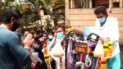 1200 કિમી દૂરથી સાયકલ ચલાવીને Sonu Soodને મળવા પહોંચ્યો આ વ્યક્તિ, અભિનેતાએ કર્યું આ શૈલીમાં સ્વાગત