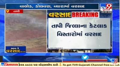 Tapi : ગ્રામીણ વિસ્તારોમાં વરસાદની શરૂઆત, ખેડૂતોએ રાહત અનુભવી