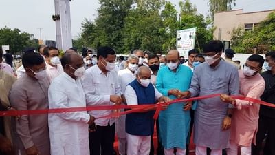 ભરૂચ નજીક રહેતી ટ્રાફિક સમસ્યા ભુતકાળ બનશે , દક્ષિણ અને મધ્ય ગુજરાતને  જોડતા NARMADA MAIYA BRIDGE નું નીતિન પટેલન હસ્તે લોકાર્પણ કરાયું