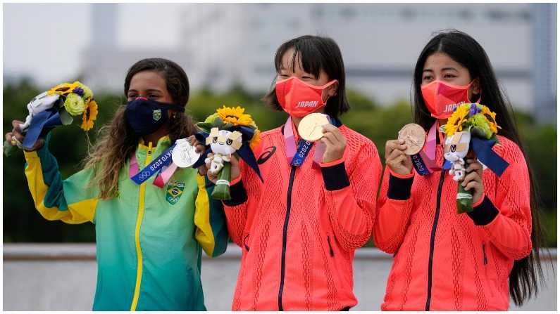 Golden Girl: 13 વર્ષની નિશિયાએ ઓલિમ્પિકમાં ગોલ્ડ મેડલ જીતી ઈતિહાસ રચ્યો, સ્કેટબોર્ડિંગની સ્ટ્રીટ ઈવેન્ટને ઓલિમ્પિકમાં પ્રથમવાર સામેલ કરાઈ
