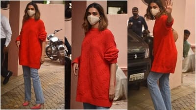 લો બોલો, દીપિકાના સ્વેટરની ચર્ચા ચોતરફ! એક બાઈકની કિંમતનું છે આ સ્વેટર, જાણો