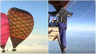 Viral Video : એક વ્યક્તિએ 6,522 મીટરની ઉંચાઈએ હોટ એર બલૂન્સ વચ્ચે ચાલીને બનાવ્યો વર્લ્ડ રેકોર્ડ, વીડિયો જોઈને તમે પણ દંગ રહી જશો !