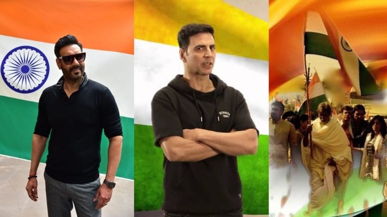 Independence Day: દેશભક્તિમાં ડૂબ્યા ફિલ્મ સ્ટાર્સ, અમિતાભથી અક્ષય સુધી જાણો કોને કેવી રીતે પાઠવી શુભેચ્છા