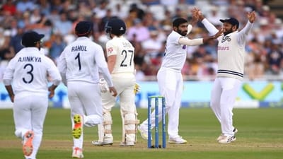 IND vs ENG: ભારતીય બોલરોના આક્રમણ સામે ઇંગ્લેન્ડ 184 પર સમેટાયુ, જો રુટની ફીફટી, બુમરાહની 4 વિકેટ