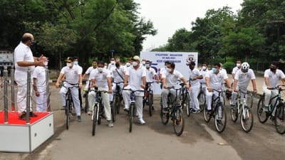 Gujarat માં કોસ્ટ ગાર્ડે આઝાદીનો અમૃત મહોત્સવના ભાગરૂપે  વોકેથોન અને સાઇક્લોથોનનું આયોજન કર્યું