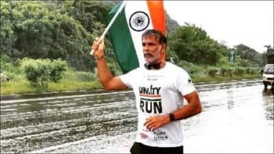 બોલીવુડ કલાકાર Milind Soman એ મુંબઈથી સ્ટેચ્યુ ઓફ યુનિટી સુધી રન ફોર યુનિટીનો પ્રારંભ કર્યો