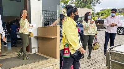 અભિનેત્રી રાની મુખર્જી નવી ફિલ્મના શુટિંગ માટે વિદેશ જવાના રવાના, જુઓ તસ્વીર