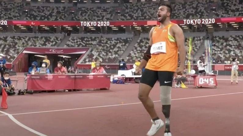 Tokyo Paralympics : સુમિતનું સટીક નિશાન, 68.55 મીટર થ્રો કરીને બનાવ્યો વર્લ્ડ રેકોર્ડ- ભારતને ફાળે 7મોં મેડલ