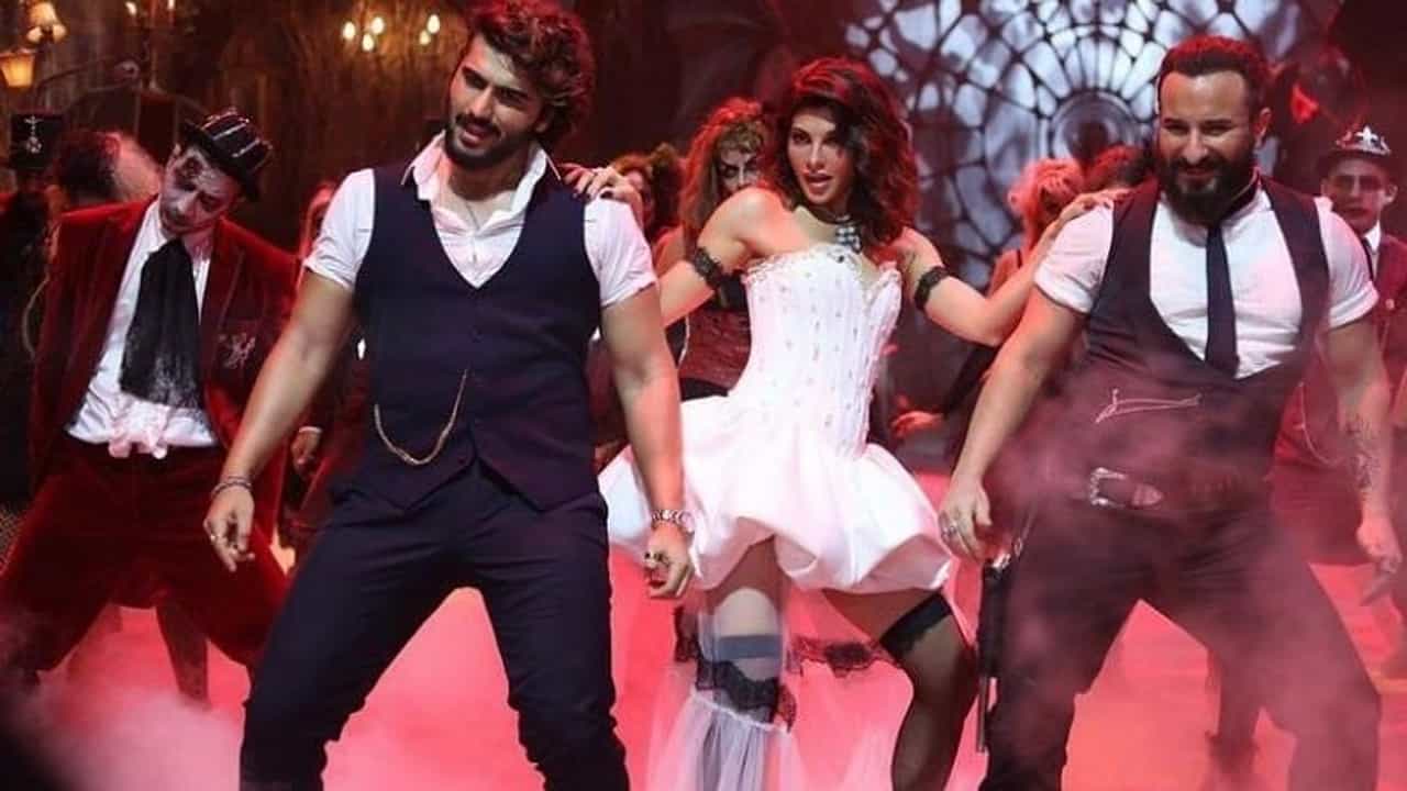 New Song: ભૂત પોલીસનું ટાઈટલ ટ્રેક આઈ આઈ ભૂત પોલીસ રિલીઝ, જેકલીન સાથે સૈફ અને અર્જુને મચાવ્યો ધમાલ