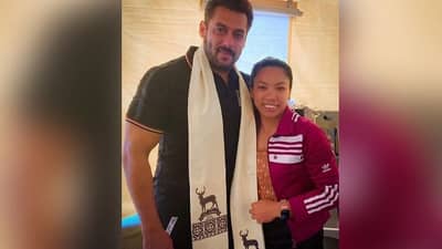 Troll : મીરાબાઈ ચાનુ સાથે મુલાકાત કર્યા બાદ સલમાન ખાન ટ્રોલ થયો, યુઝરે કહ્યું ‘શેતાન પાછળ હરણ, હરણ પાછળ શેતાન