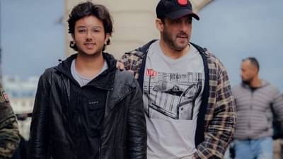 કાકા ભત્રીજાનો દમદાર અંદાજ જોવા મળ્યો રશિયામાં, જાણો સલમાન ખાનની ફિલ્મના સેટ પર શું કરે છે તેનો ભત્રીજો?