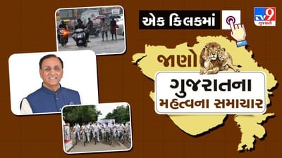 Gujarat Top News: રાજ્યમાં વરસાદ, શિક્ષણ કે પછી સરકારની વિવિધ દિવસોની ઉજવણી મહત્વના સમાચાર માત્ર એક ક્લિકમાં