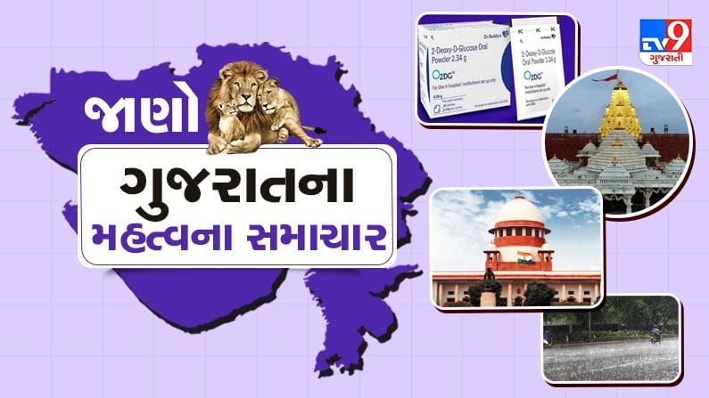 Gujarat Top News: રાજ્યમાં વરસાદ, રાજકીય હલચલ કે વેક્સિનેશનને લગતા મહત્વના સમાચાર, વાંચો એક જ ક્લિકમાં