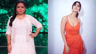 The Kapil Sharma Show : વાણી કપૂરની ભારતી સિંહે ઉડાવી મજાક, સ્કિની ફિગર વિશે કહી આ વાત