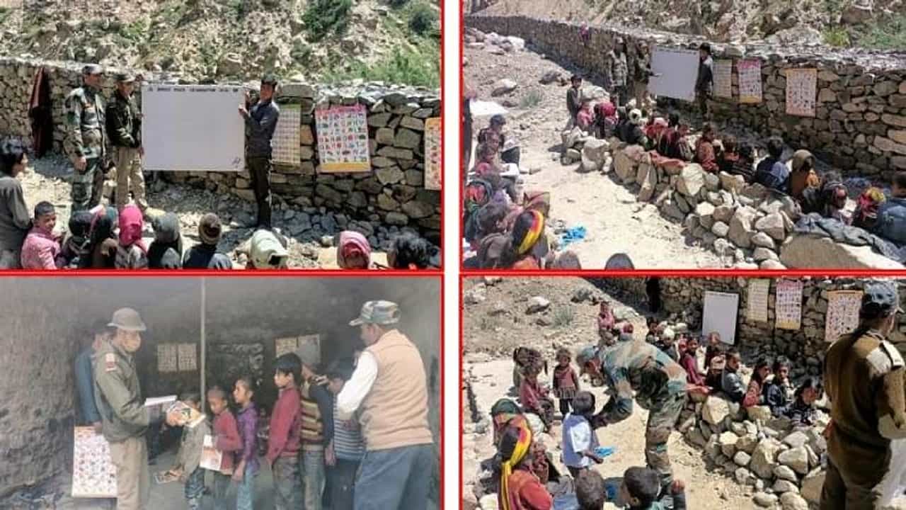 જુઓ કઇ રીતે ઉત્તરાખંડમાં મજૂરોના બાળકોને ભણાવવાનું નેક કામ કરી રહ્યા છે BRO ના ઓફિસર