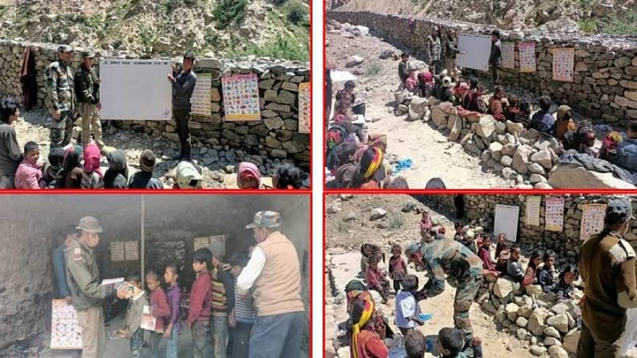 જુઓ કઇ રીતે ઉત્તરાખંડમાં મજૂરોના બાળકોને ભણાવવાનું નેક કામ કરી રહ્યા છે BRO ના ઓફિસર