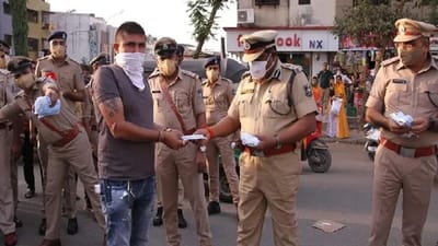 Surat Corona: કોરોનાના કેસો ઘટ્યા તો પોલીસે પણ દંડનીય કાર્યવાહી ઘટાડી દીધી, પહેલા 1600 કેસ રોજના અને હવે 400થી પણ ઓછા