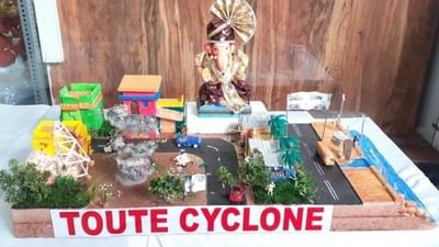 Surat News: ગણપતિમાં આ વર્ષે કોરોના, લોકડાઉન અને તાઉતે વાવાઝોડાની થીમ પર મંડપ બનવાના શરૂ