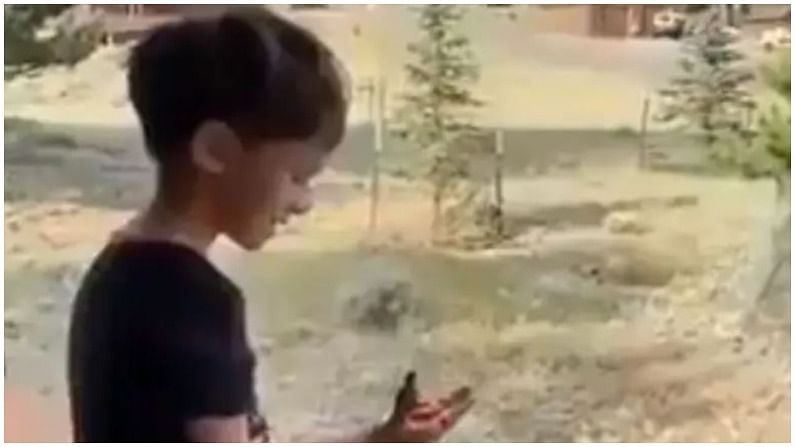 Viral Video : બાળકે પોતાના હાથથી પક્ષીને ચણ ખવડાવ્યું, આ વિડીયો જોઈને તમે પણ કરશો બાળકની પ્રશંસા
