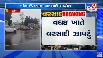 Gujarat : આવ રે વરસાદ !!! ડાંગ, ભરૂચ અને વડોદરામાં ઝરમર વરસાદ નોંધાયો Gujarat : આવ રે વરસાદ !!! ડાંગ, ભરૂચ અને વડોદરામાં ઝરમર વરસાદ નોંધાયો