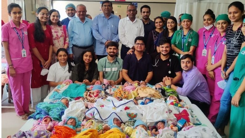 Surat ની આ હોસ્પિટલમાં એક જ દિવસમાં 22 બાળકોનો જન્મ, સર્જાયો રેકોર્ડ