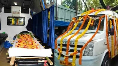 અભિનેતાની અંતિમયાત્રા: સિદ્ધાર્થના મૃતદેહને લઈને ઓશિવરા સ્મશાન ભૂમિ પહોંચી એમ્બ્યુલન્સ, અંતિમ વિધિ થઈ શરૂ