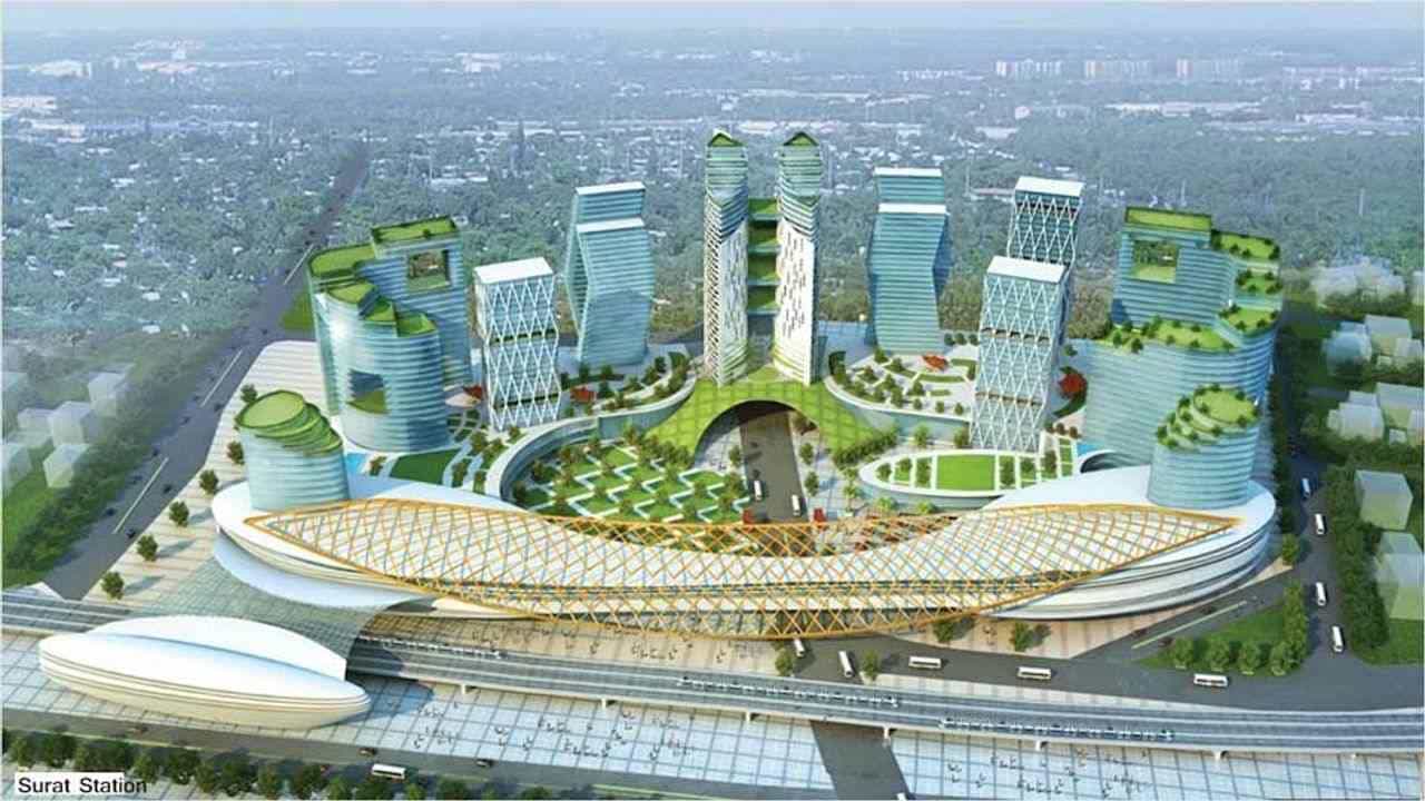 Surat : સુરત અને ઉધના રેલવે સ્ટેશનનો 1285 કરોડના ખર્ચે વિકાસ કરી આંતરરાષ્ટ્રીય સુવિધા ઉભી કરાશે