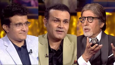શાનદાર શુક્રવાર: 'KBC' અને ક્રિકેટ વચ્ચે શું તફાવત છે? સૌરવ ગાંગુલી-વીરેન્દ્ર સહેવાગે આપ્યા મજેદાર જવાબ