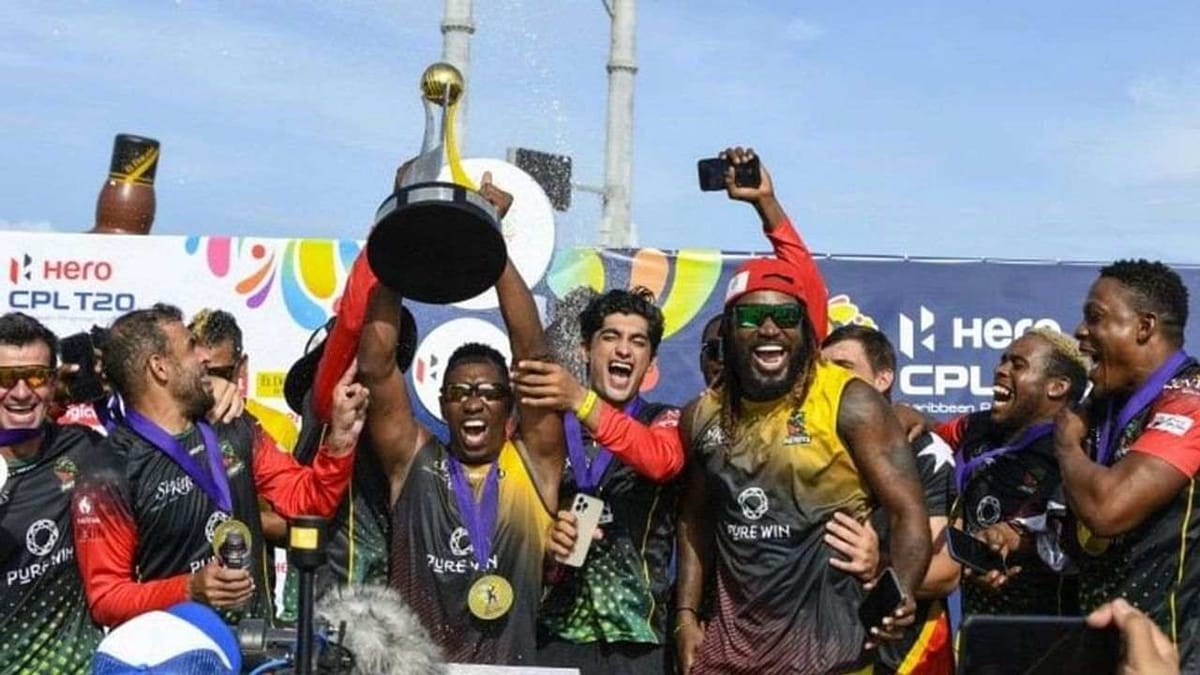 CPL 2021: સેન્ટ કિટ્સ એન્ડ નેવિસે જીત્યુ ટાઇટલ, ગેઇલ, લુઇસ અને બ્રાવો રહ્યા ફેઇલ, IPL ના નેટ બોલર ડ્રેક્સ રહ્યો ફાઇનલનો સ્ટાર