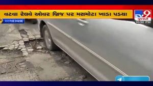 Ahmedabad: આ બ્રિજથી પસાર થવું એટલે જીવનું જોખમ! મસમોટા ખાડામાંથી સળિયાઓ કરે છે ડોકિયા