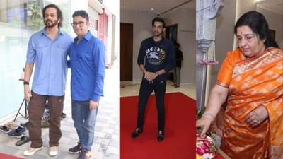 દેશભરમાં આ સમયે ગણેશ ચતુર્થીની ધૂમ ચાલી રહી છે. જ્યાં તમામ બોલિવૂડ સેલેબ્સ પણ તેમના ઘર અને ઓફિસમાં બાપાની પૂજા કરીને તેમને ખુશ કરવામાં વ્યસ્ત છે. તમને જણાવી દઈએ કે, દર વર્ષની જેમ આ વર્ષે પણ દિવ્યા ખોસલા કુમાર (Divya Khosla) અને ભૂષણ કુમારે (Bhushan Kumar) તેમની ટી-સિરીઝ (T-Series) ઓફિસમાં ગણેશ પૂજાનું આયોજન કર્યું. જ્યાં આજે ઘણા સ્ટાર્સ ટી-સિરીઝની ઓફિસ પહોંચ્યા અને તેઓએ બાપ્પાના દર્શન કર્યા.