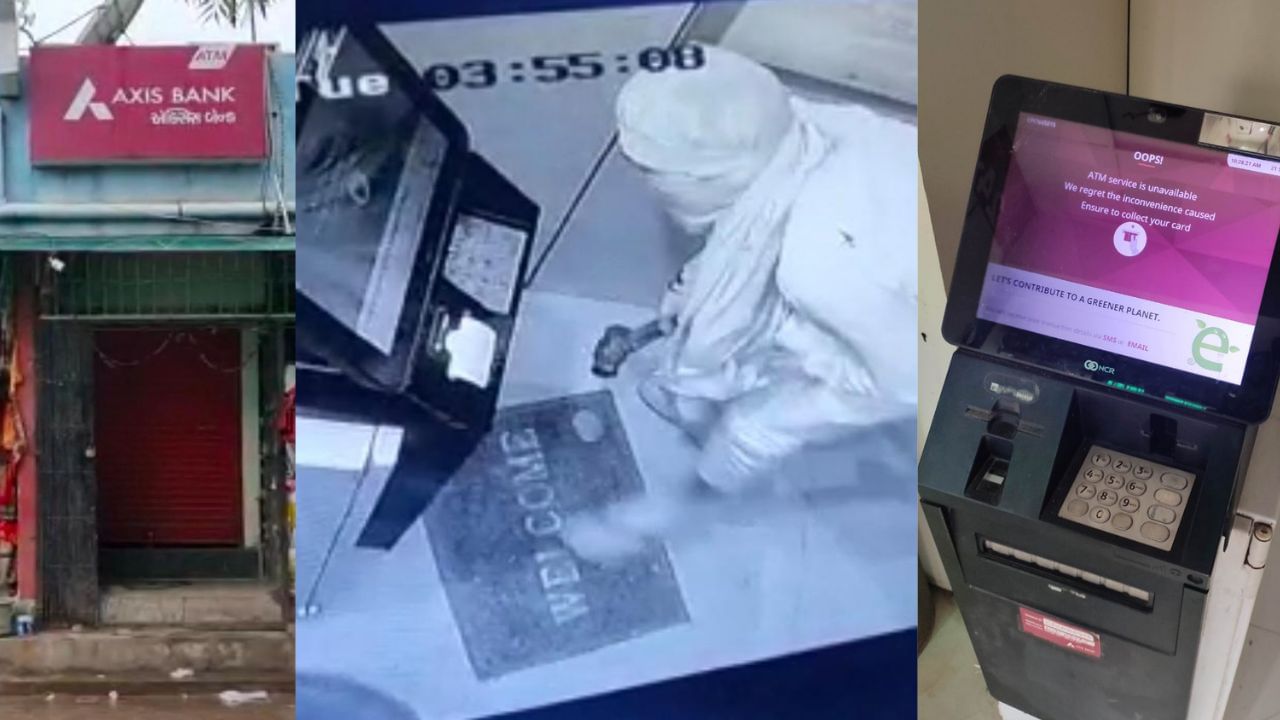 BHARUCH : 24 કલાકમાં ATM તોડી ચોરીના પ્રયાસના બે બનાવ, CCTV ફૂટેજના આધારે તપાસ શરૂ કરાઈ