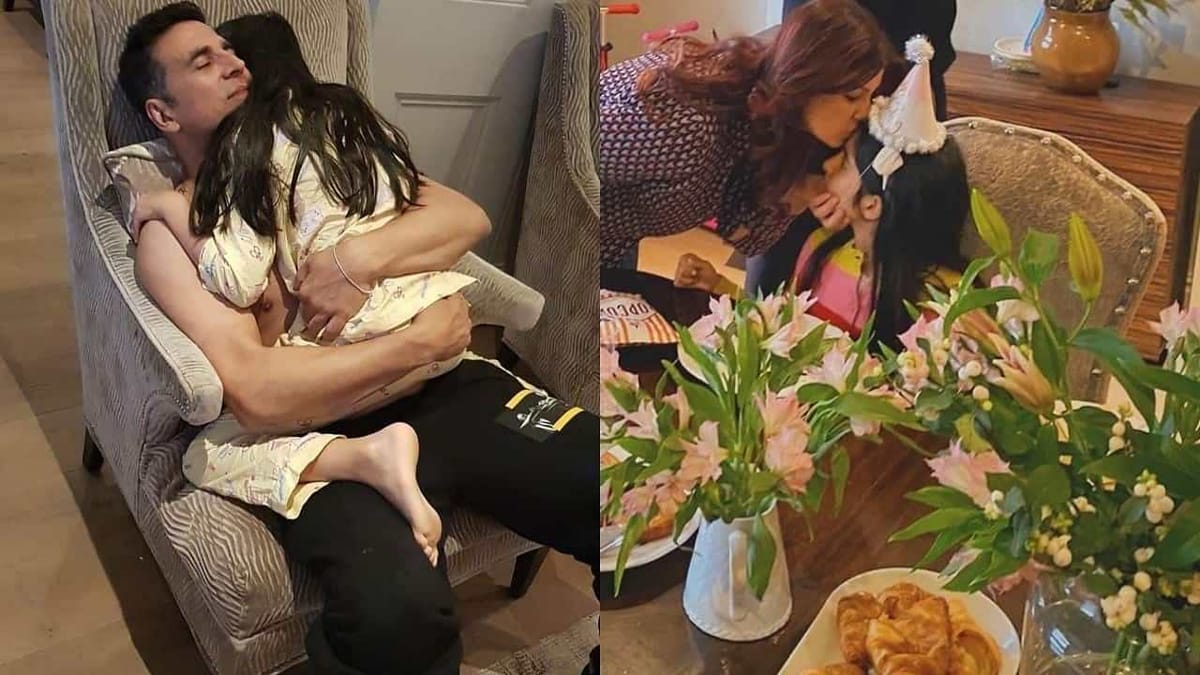 Akshay Kumar અને ટ્વિંકલ ખન્નાએ પુત્રી નિતારાના જન્મદિવસ પર શેર કરી ખાસ પોસ્ટ, એકએ લગાવી ગળે બીજાએ કપાળ પર કર્યું કિસ